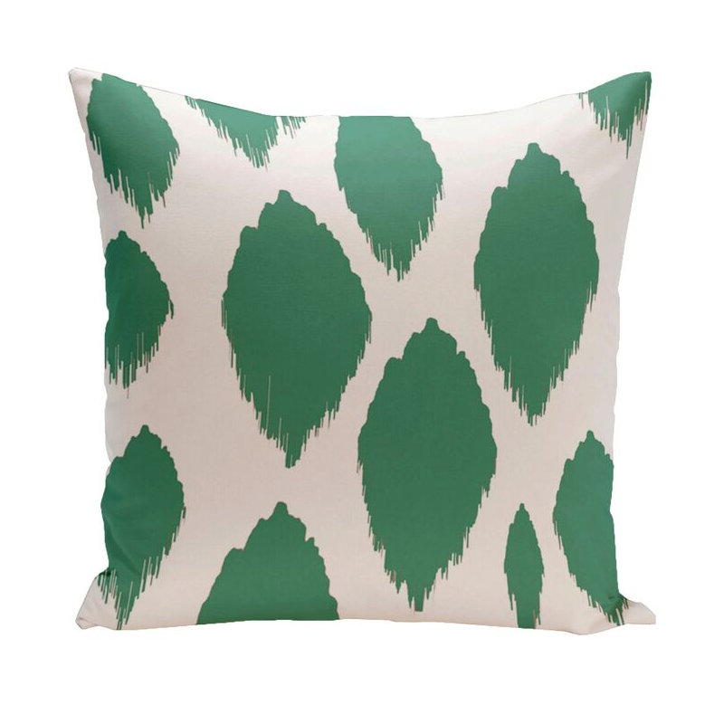Kocher Square Pillow Cover and Insert, 20" H x 20" W, Red