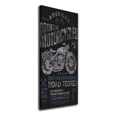 Motoring - Wrapped Canvas Print