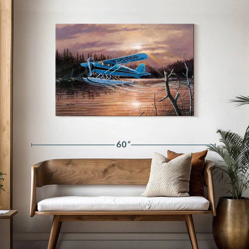 Mehar Rainy Lake Float, 30" H x 45" W