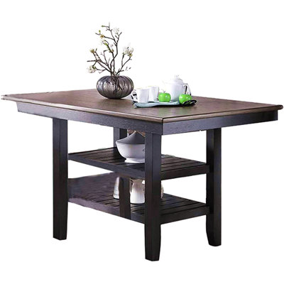 Table de salle à manger à hauteur de cuve 1Pc