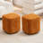 15" Wide Upholstered Swivel Pouf Ottoman-656621029