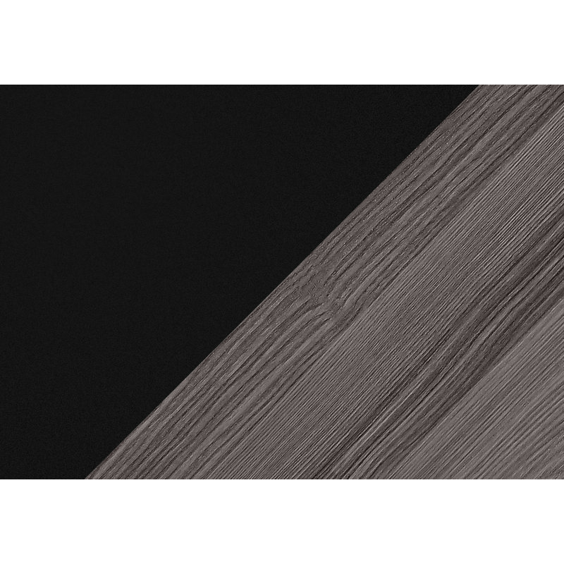 Ensemble de table, ensemble 3 pièces, café, bout, côté, décor, salon et stratifié gris, transitionnel, Noir, Gris