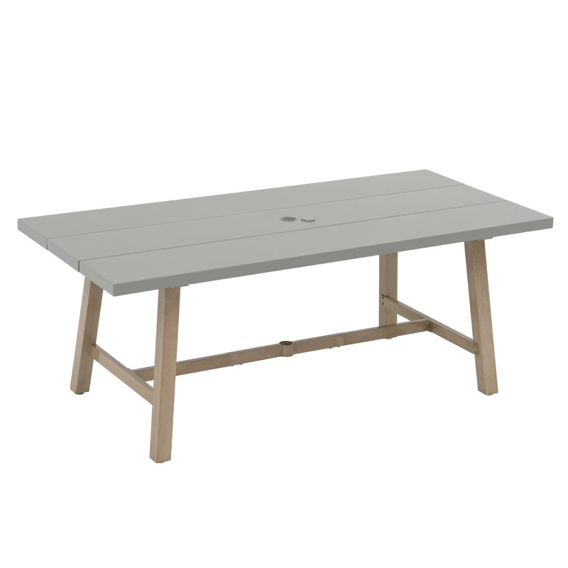 Rectangular Outdoor Dining Set With Cushions