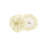 Rosette Linen Floral Embellished Cuff Tab Top Solid Single 50x63" Curtain Panel-1627952416-1651069231