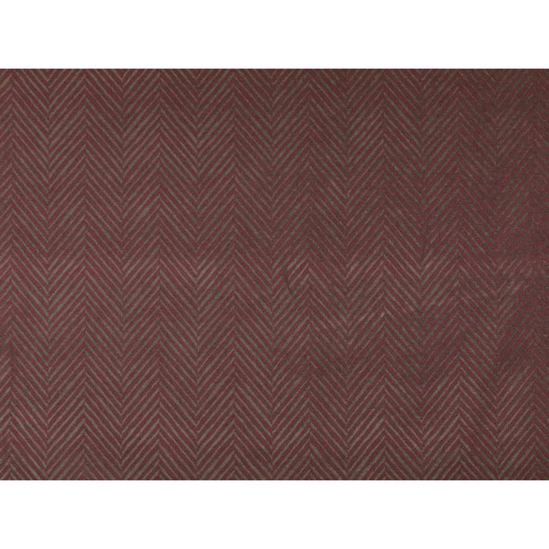 Tissu à chevrons lombardy Dorsoduro, Groseille