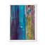 Coups de pinceau bleu clair et blanc III - art moderne et contemporain sur toile-1389449217-1389449278