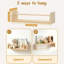 40 cm Wide Wood Shelf for Nursery, Set of 3, Bookshelf for Display-330386987