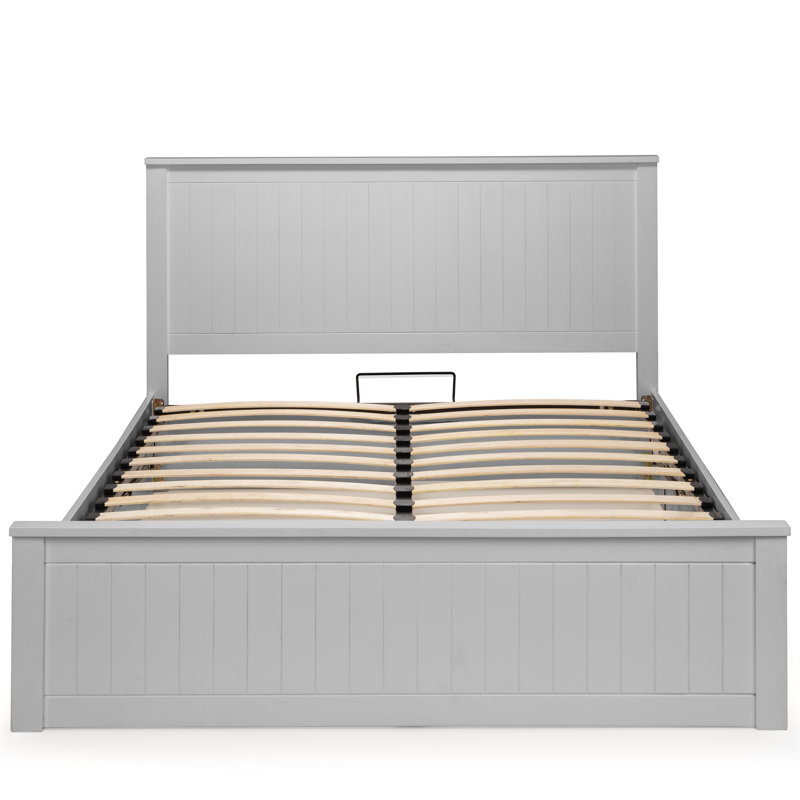 Coralie Storage Bed, Surf White, Double (4'6)