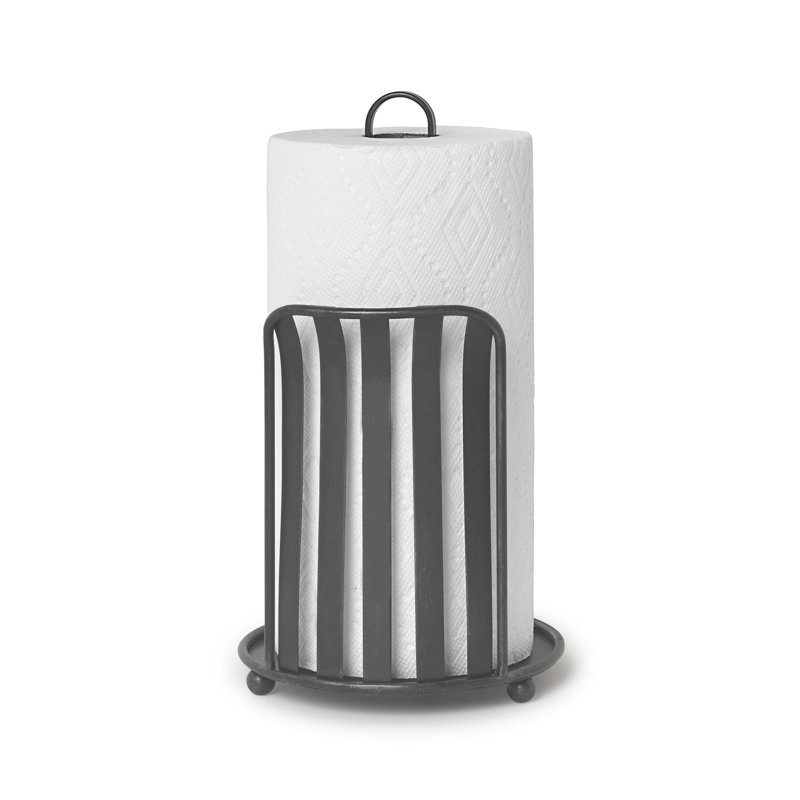 Porte-serviettes en papier Petula, Noir