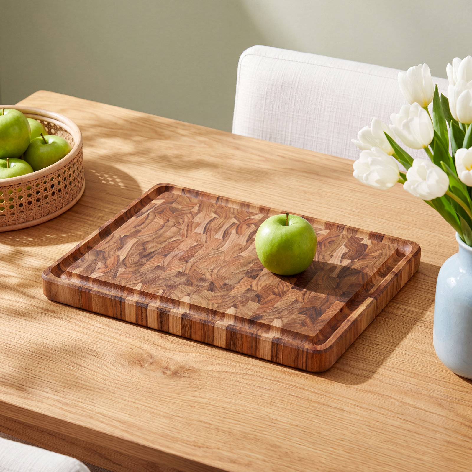 Tramontina Teak End-Grain Chopping Board