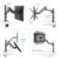 ONKRON Single Screen Desktop Mount