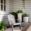 Foldable Outdoor Patio Dining Armchair