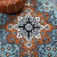 Tapis brun / gris en laine / coton touffeté à la main Dinkens-1159407990