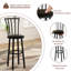 Chaise de bar pivotante en similicuir Navonte pour comptoir de bar et îlot de cuisine
