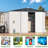 10 ft  x 10 ft. Metal Storage Shed-96123017-102343782