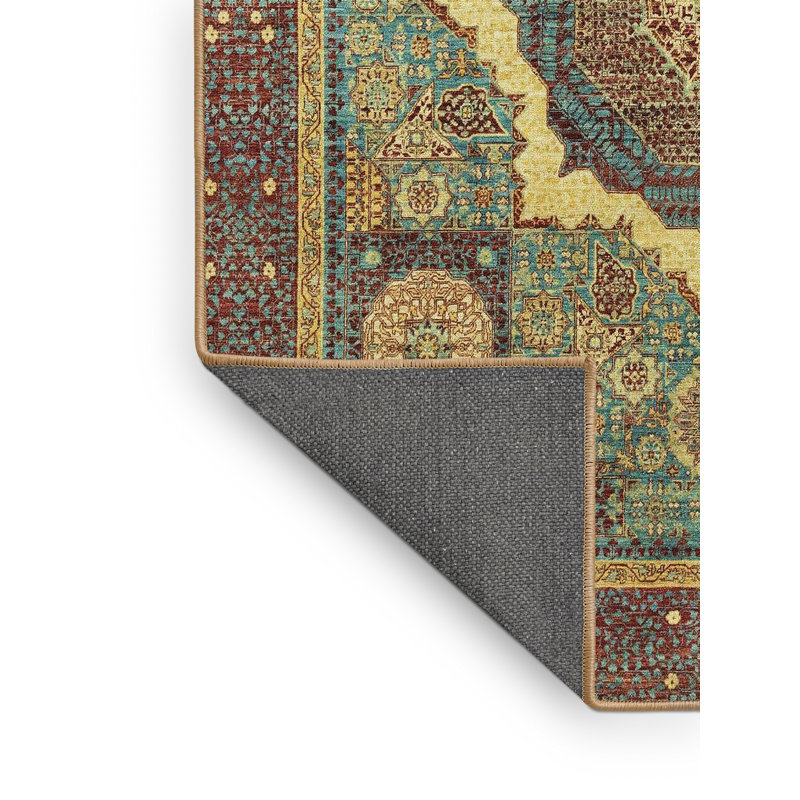 Abstract Indoor Rug, Rectangle 5' x 8'