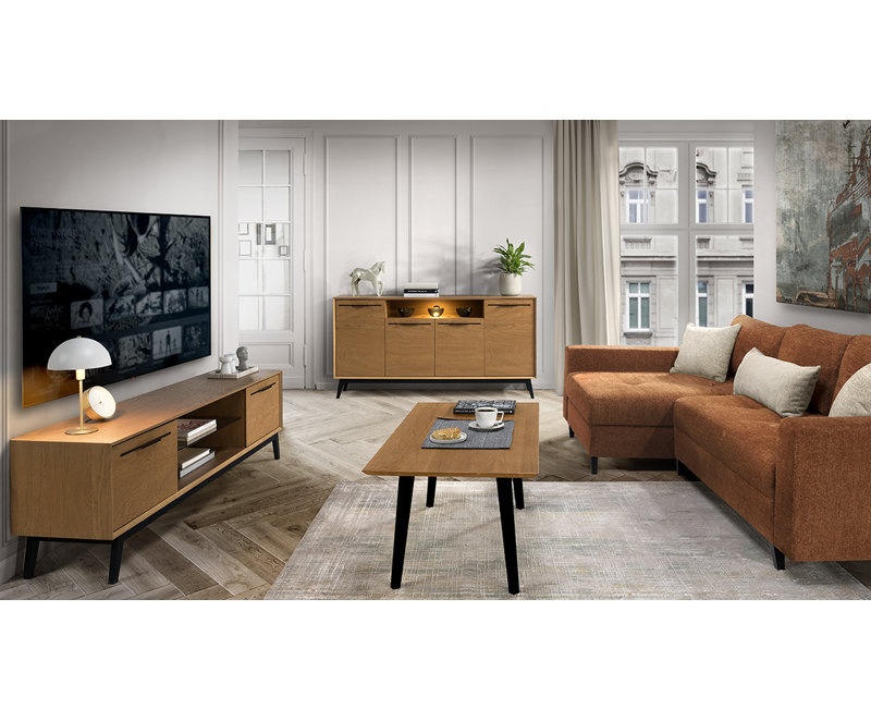 Bradner Four Leg Coffee Table