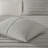 Mercer Ivory 100% Cotton Chenille 3-Piece King/Cal King Comforter Set-1033682294-1033682283