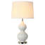 Perugia 28.35" White Table Lamp
