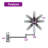 Aujane Metal Flat Mirror