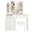 Christlyn Dressing Table with Mirror