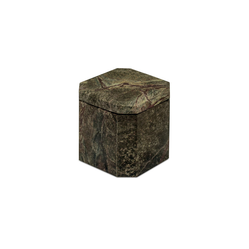 Forli Marble Box Rainforest Green, Green