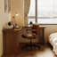 Bureau en bois massif en forme de L brun noisette-900281015-900281018