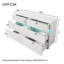 Delberta 120cm W 6 - Drawer Chest of Drawers