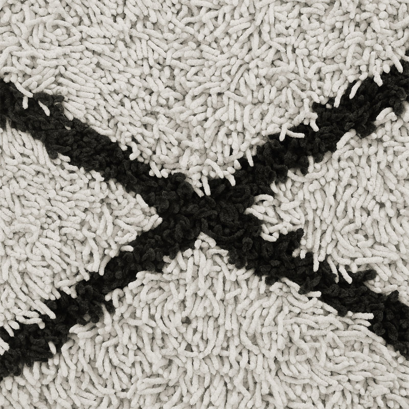 Alberton Argyle Cotton Area Rug, Rectangle 244 x 305cm