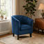 Velvet Upholstered 67m Occasional Accent Chair-765661294