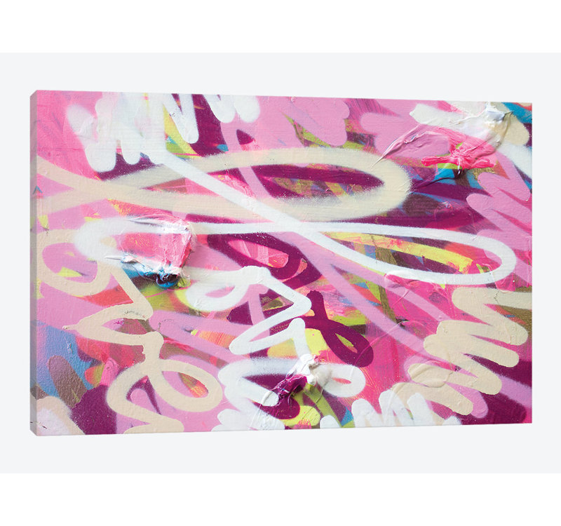 «Love III» par Kent Youngstrom - Giclée sur toile tendue avec châssis, H 24 po x l 32 po x P 1 po, Papier d'art encadré noir