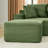 Modular Green Cloud Sectionals, Corduroy Comfort For Living Room