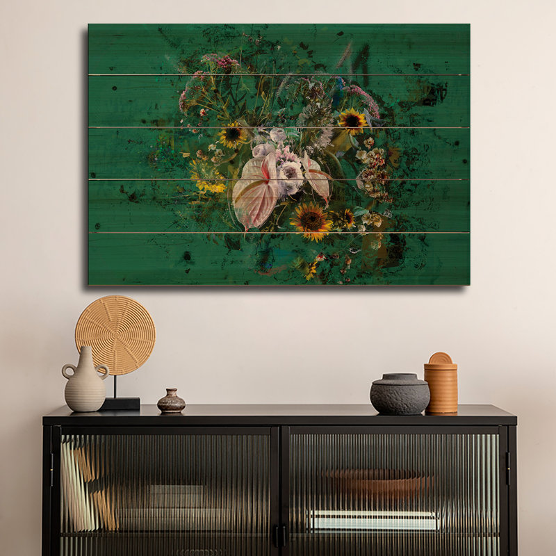 Impression d'art mural en bois - «True Expectations» par Teis Albers, H 18 po x l 26 po