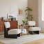 Ensemble de 2 chaises longues modernes-372977530-372977533