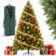 Pre-Lit Artificial Christmas Tree with 350-460 LED Warm Lights-1341909943