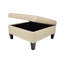 Repose-pieds carré avec rangement Kwong-1464851138