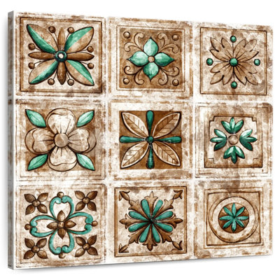 Kerner Vintage Floral Tiles