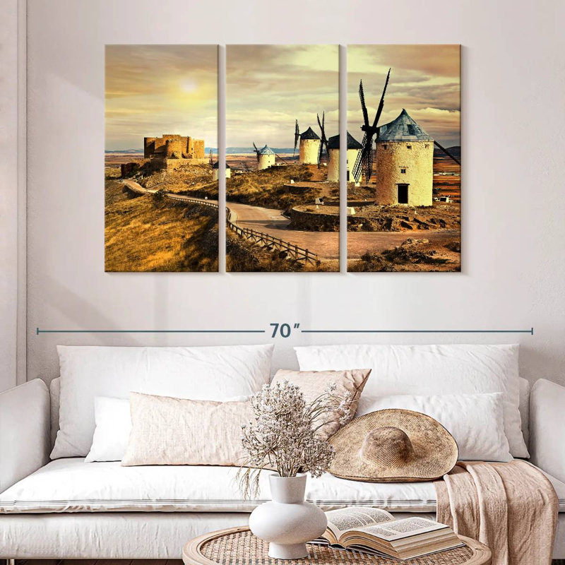 Alvord Don Quixote Windmill, 32" H x 50" W