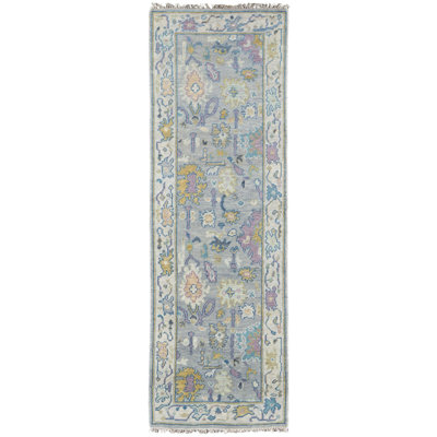Karina Traditional Persian, Gray/Purple/Gold Area Rug