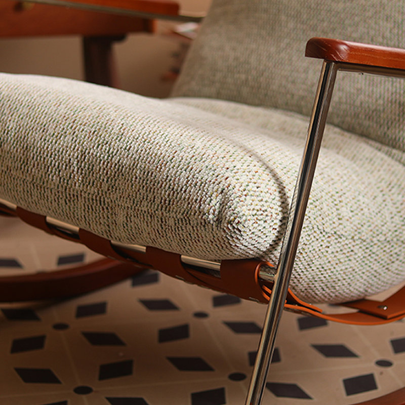 Chaise ergonomique en duvet, Blanc cassé