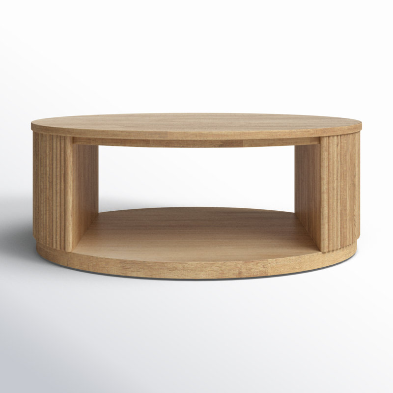 Fitzroy - Modern Natural Acacia Coffee Table