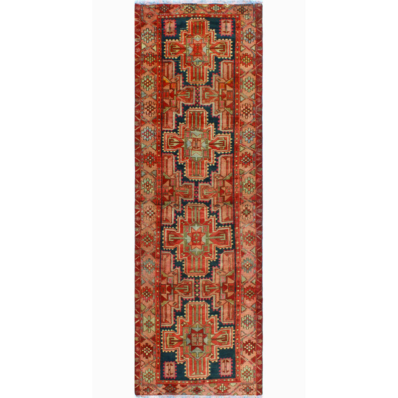 Khylar Distressed Amal Red Runner