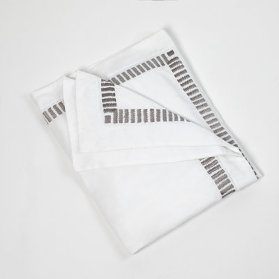 Serena Cotton Striped Duvet Cover - King
