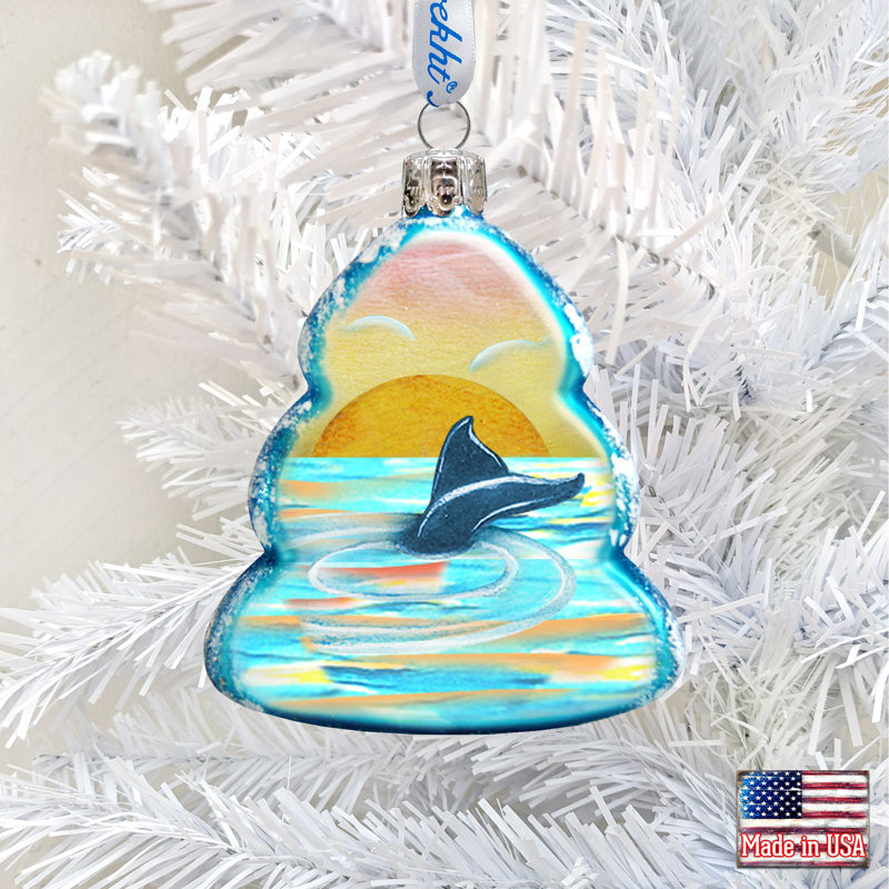 Keepsake 2'' Handmade Glass Holiday Shaped Ornament