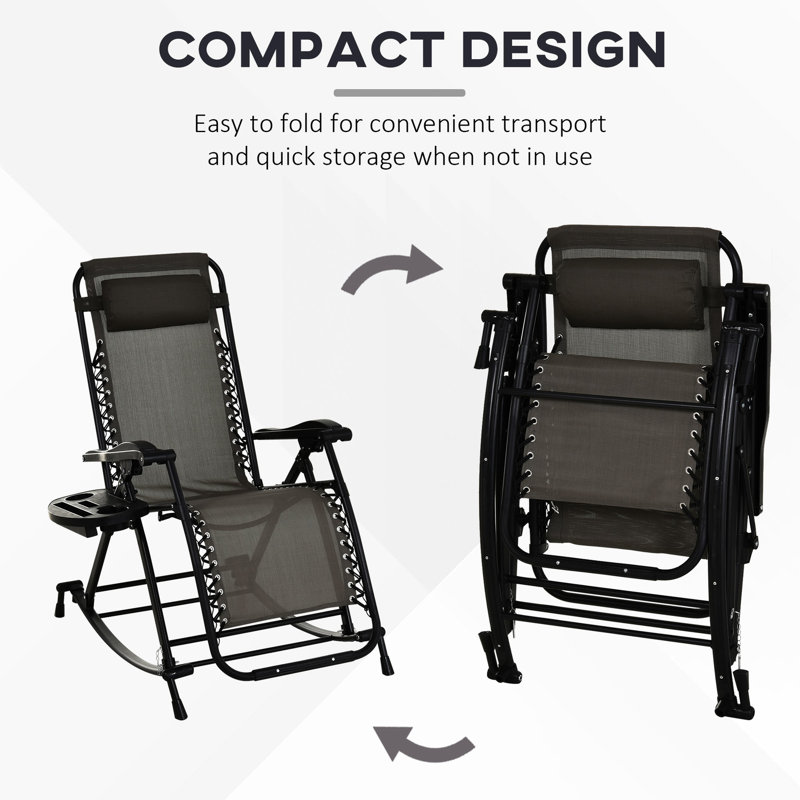 Fauteuil inclinable d'extérieur Gravity