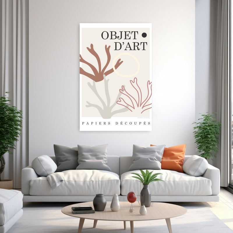 Objet 5 Contemporary Art, 60" H x 40" W