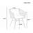 Discover Unmatched Flexibility In Alfresco Dining With Six Creatively Arranged Chairs Made Of Polyester Woven Tape And A Table That Expands From 62.9 To 82.6 Inches To Suit Any Occasion.