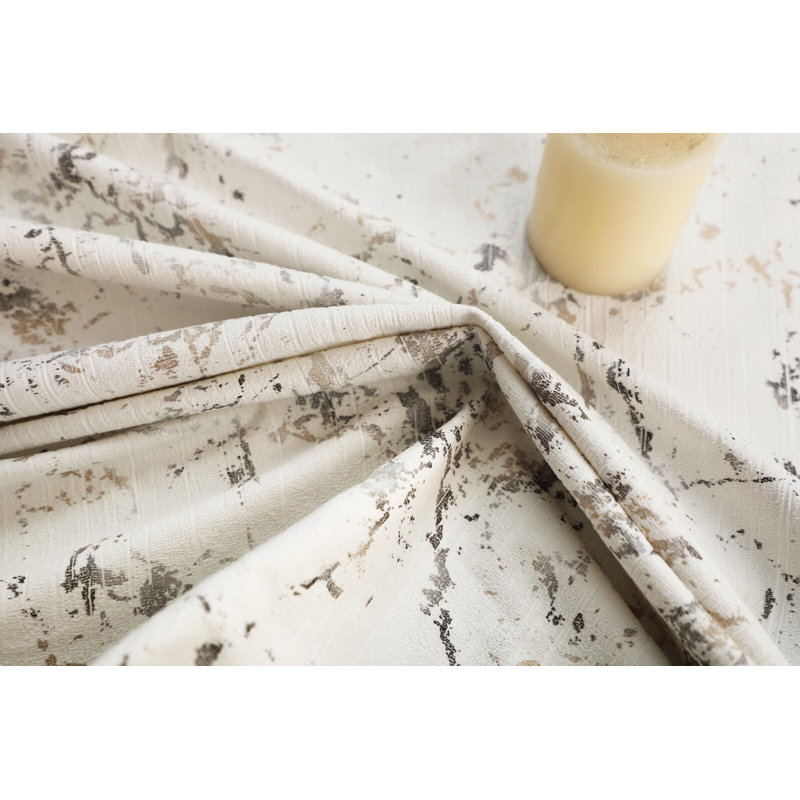 Sheer Curtain Panel Pair, 228cm Width x 274cm Drop, Cream