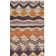 Tapis géométrique en coton tissé à la main Burrell Cedar Brook