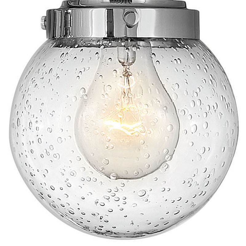 Poppy Bath 3-Light Vanity Light, Chrome